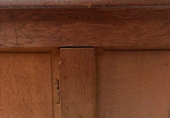 Art Deco Amsterdamse School Bookcase by Willem Penaat for Pander Den Haag, 1921